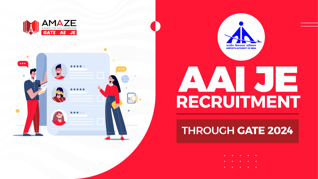 AAI Recruitment of Junior Executives Civil through GATE 2024