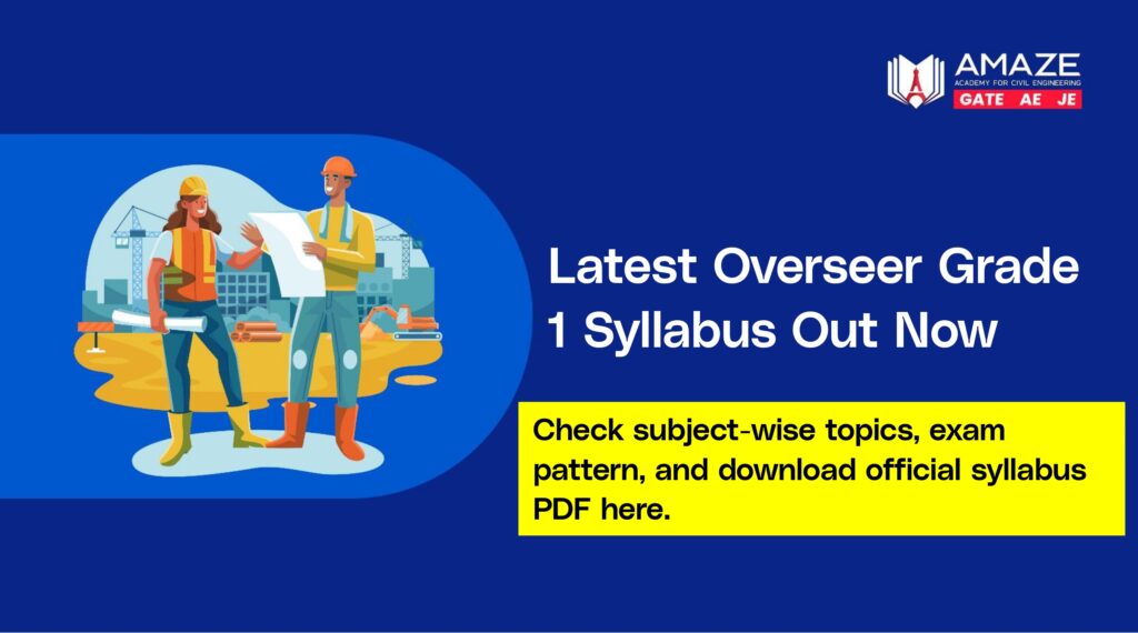Overseer grade 1 syllabus
