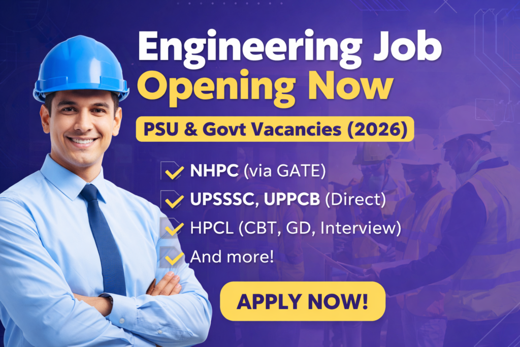 Engineering Job Opening Now